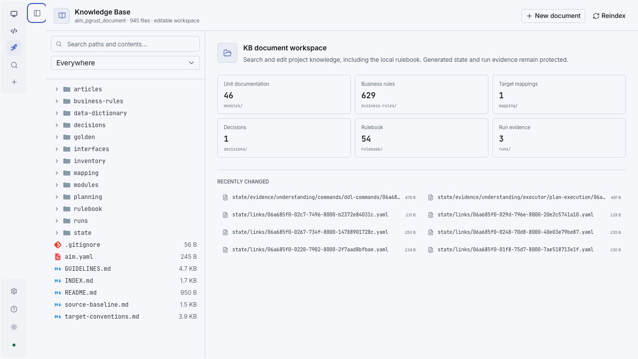 EvoFlux AIM Knowledge Base